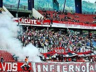 Foto: "Ligulla del futve- clasico contra Tachira" Barra: Infierno Akademico • Club: Estudiantes de Mérida