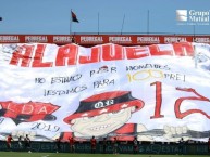 Foto: "NO ESTAMOS POR MOMENTOS, ESTAMOS PARA SIEMPRE" Barra: La 12 • Club: Alajuelense