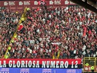 Foto: Barra: La 12 • Club: Alajuelense • País: Costa Rica