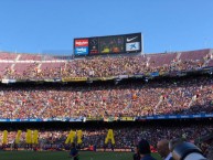 Foto: "vs Barcelona en el Camp Nou 15/08/2018" Barra: La 12 • Club: Boca Juniors