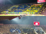 Foto: "Telones en Lanús" Barra: La 12 &bull; Club: Boca Juniors &bull; País: Argentina