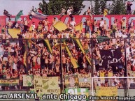 Foto: "en arsenal, contra chicago, año 2004" Barra: La Banda de Varela &bull; Club: Defensa y Justicia