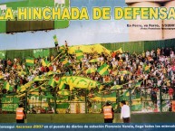 Foto: "En ferro, año 2007" Barra: La Banda de Varela &bull; Club: Defensa y Justicia