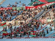 Foto: "Hinchada de Rampla en la B En el centenario 2024" Barra: La Banda del Camion • Club: Rampla Juniors • País: Uruguay