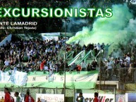 Foto: "contra lamadrid, año 2009" Barra: La Banda del Nevado &bull; Club: Excursionistas