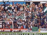 Foto: "en all boys, contra colegiales, año 2005" Barra: La Banda del Nevado &bull; Club: Excursionistas