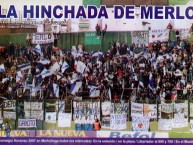 Foto: "en ferro, contra atlanta, año 2007" Barra: La Banda del Parque • Club: Deportivo Merlo • País: Argentina