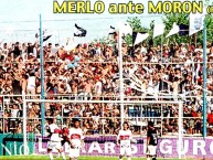 Foto: "contra moron, año 2006" Barra: La Banda del Parque &bull; Club: Deportivo Merlo