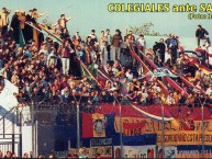 Foto: "contra sarmiento de junin, año 2004, ultima fecha, colegiales ya descendido" Barra: La Banda del Tricolor • Club: Colegiales • País: Argentina