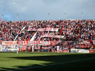Foto: "en san nicolas" Barra: La Banda Descontrolada &bull; Club: Los Andes &bull; País: Argentina