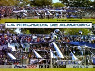 Foto: "contra estudiantes, año 2009" Barra: La Banda Tricolor &bull; Club: Almagro