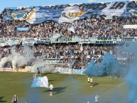 Foto: "Recibimiento en el Federal A" Barra: La Barra de los Trapos &bull; Club: Atlético de Rafaela &bull; País: Argentina