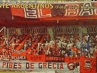Foto: "contra argentinos año 2003" Barra: La Barra del Dragón &bull; Club: Defensores de Belgrano