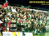 Foto: "contra platense, año 2005" Barra: La Barra del Dragón &bull; Club: Defensores de Belgrano