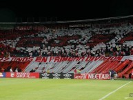 Foto: "72 Años en Primera División" Barra: La Guardia Albi Roja Sur • Club: Independiente Santa Fe