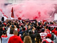 Foto: Barra: La Guardia Albi Roja Sur • Club: Independiente Santa Fe