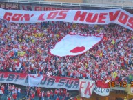 Foto: Barra: La Guardia Albi Roja Sur • Club: Independiente Santa Fe
