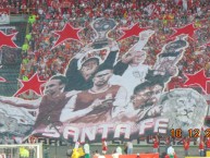 Foto: Barra: La Guardia Albi Roja Sur • Club: Independiente Santa Fe