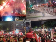 Foto: "Cumpleaños 29 de La Guardia Albi Roja Sur" Barra: La Guardia Albi Roja Sur &bull; Club: Independiente Santa Fe &bull; País: Colombia