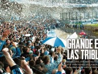 Foto: "Grande en las tribunas" Barra: La Guardia Imperial • Club: Racing Club