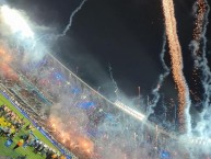 Foto: "Semifinal de la copa sudamericana vs Corinthians, 31/10/2024" Barra: La Guardia Imperial • Club: Racing Club • País: Argentina