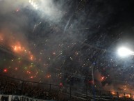 Foto: "Semifinal de la copa sudamericana vs Corinthians, 31/10/2024" Barra: La Guardia Imperial • Club: Racing Club • País: Argentina