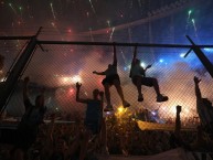 Foto: "Semifinal de la copa sudamericana vs Corinthians, 31/10/2024" Barra: La Guardia Imperial • Club: Racing Club • País: Argentina