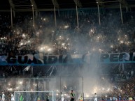 Foto: "Semifinal de la copa sudamericana vs Corinthians, 31/10/2024" Barra: La Guardia Imperial • Club: Racing Club • País: Argentina