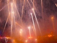 Foto: "vs Flamengo. Semifinal de la Copa Libertadores 2025" Barra: La Guardia Imperial &bull; Club: Racing Club &bull; País: Argentina