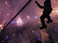 Foto: "vs Flamengo. Semifinal de la Copa Libertadores 2025" Barra: La Guardia Imperial &bull; Club: Racing Club &bull; País: Argentina