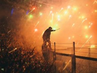 Foto: "vs Flamengo. Semifinal de la Copa Libertadores 2025" Barra: La Guardia Imperial &bull; Club: Racing Club &bull; País: Argentina