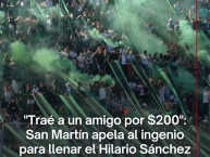Foto: Barra: La Guardia Puyutana &bull; Club: Sportivo Desamparados &bull; País: Argentina