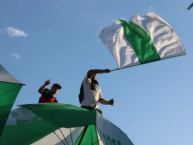 Foto: Barra: La Guardia Puyutana &bull; Club: Sportivo Desamparados &bull; País: Argentina