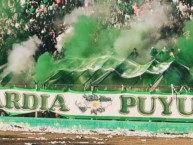 Foto: Barra: La Guardia Puyutana &bull; Club: Sportivo Desamparados &bull; País: Argentina