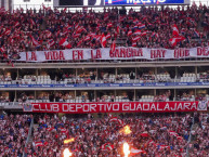 Foto: Barra: La Irreverente &bull; Club: Chivas Guadalajara &bull; País: México