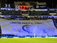 Foto: "partido cuartos de final ida vs america torneo apertura 2017" Barra: La Sangre Azul • Club: Cruz Azul