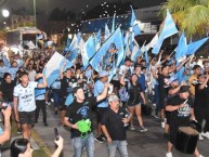Foto: "Caravana de La Terrorizer, Cuartos de final ida, Jaiba Brava vs Celaya, Liga de Expansión Clausura 2025" Barra: La Terrorizer • Club: Tampico Madero