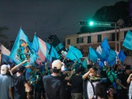 Foto: "Caravana de La Terrorizer, Cuartos de final ida, Jaiba Brava vs Celaya, Liga de Expansión Clausura 2025" Barra: La Terrorizer • Club: Tampico Madero • País: México