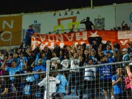 Foto: "H.Terrorizer en el Clásico Tamaulipeco Jaiba Brava vs Correcaminos, presumiendo trapo afanado a la barra del Correcaminos" Barra: La Terrorizer &bull; Club: Tampico Madero &bull; País: México