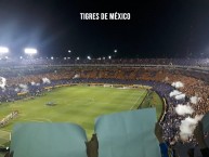 Foto: "Recibimiento a Tigres en la semifinal de la Concacaf 2016 (Tigres vs Santos)" Barra: Libres y Lokos • Club: Tigres