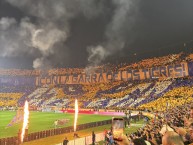 Foto: "Con la garra de los Tigres" Barra: Libres y Lokos &bull; Club: Tigres &bull; País: México