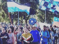 Foto: "Los Acereros en las calles de Talcahuano exigiendo un Chile mejor" Barra: Los Acereros • Club: Huachipato • País: Chile