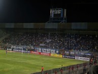 Foto: "Barra los Acereros en el CAP, Copa Libertadores 2024." Barra: Los Acereros &bull; Club: Huachipato
