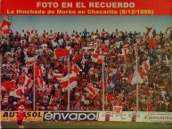 Foto: "en san martin, año 1998" Barra: Los Borrachos de Morón &bull; Club: Deportivo Morón