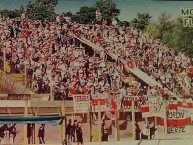 Foto: "en flandria, año 2003" Barra: Los Borrachos de Morón &bull; Club: Deportivo Morón