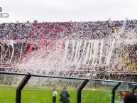 Foto: "Recibimiento en el superclásico argentino" Barra: Los Borrachos del Tablón • Club: River Plate