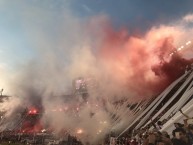 Foto: "Semi final de la copa libertadores contra Lanús 24/10/2017" Barra: Los Borrachos del Tablón • Club: River Plate