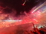 Foto: "Semifinal de la copa libertadores, 29/10/2024" Barra: Los Borrachos del Tablón • Club: River Plate • País: Argentina