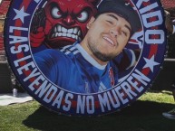 Foto: "Bombo Gigante" Barra: Los de Abajo &bull; Club: Universidad de Chile - La U &bull; País: Chile