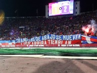 Foto: "Cuando Los de Abajo se mueven, los de arriba tiemblan" Barra: Los de Abajo &bull; Club: Universidad de Chile - La U &bull; País: Chile
